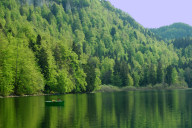 Lac de Bonlieu au printemps