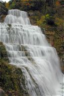 L'Eventail (Cascade du Hérisson)