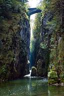 Sortie des gorges de la langouette