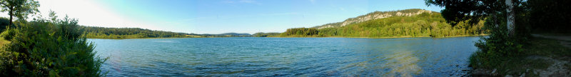 Lac d'Ilay en été
